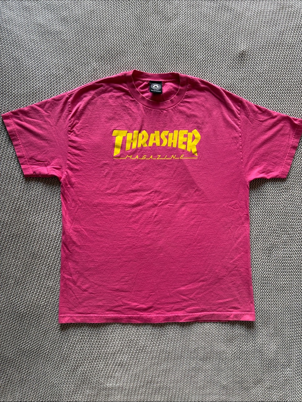 Y2K Thrasher Magazine Skate Flame Logo Shirt